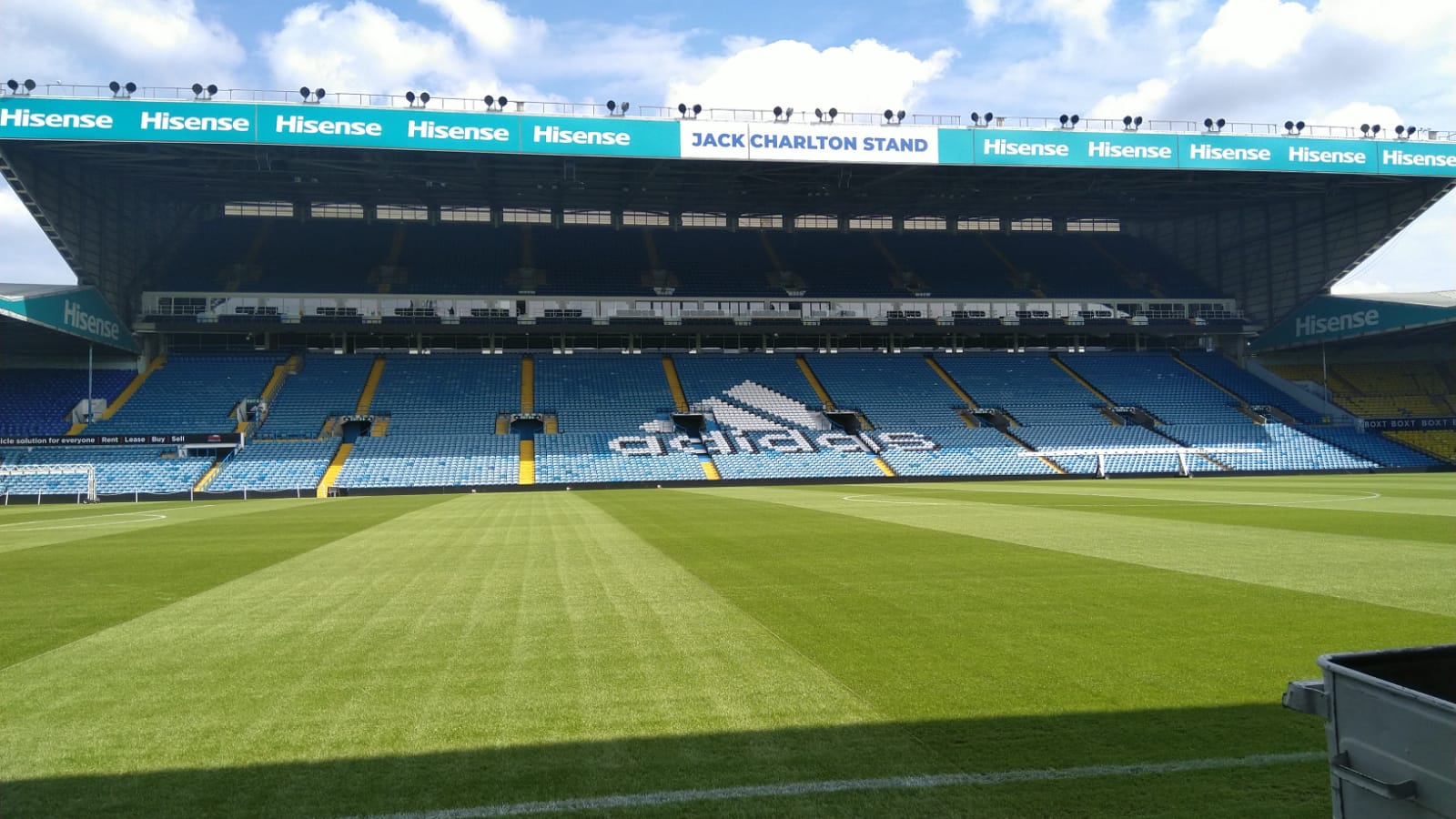 Leeds United's Elland Road home, where Gudmundsson and Muharemović return after the international break