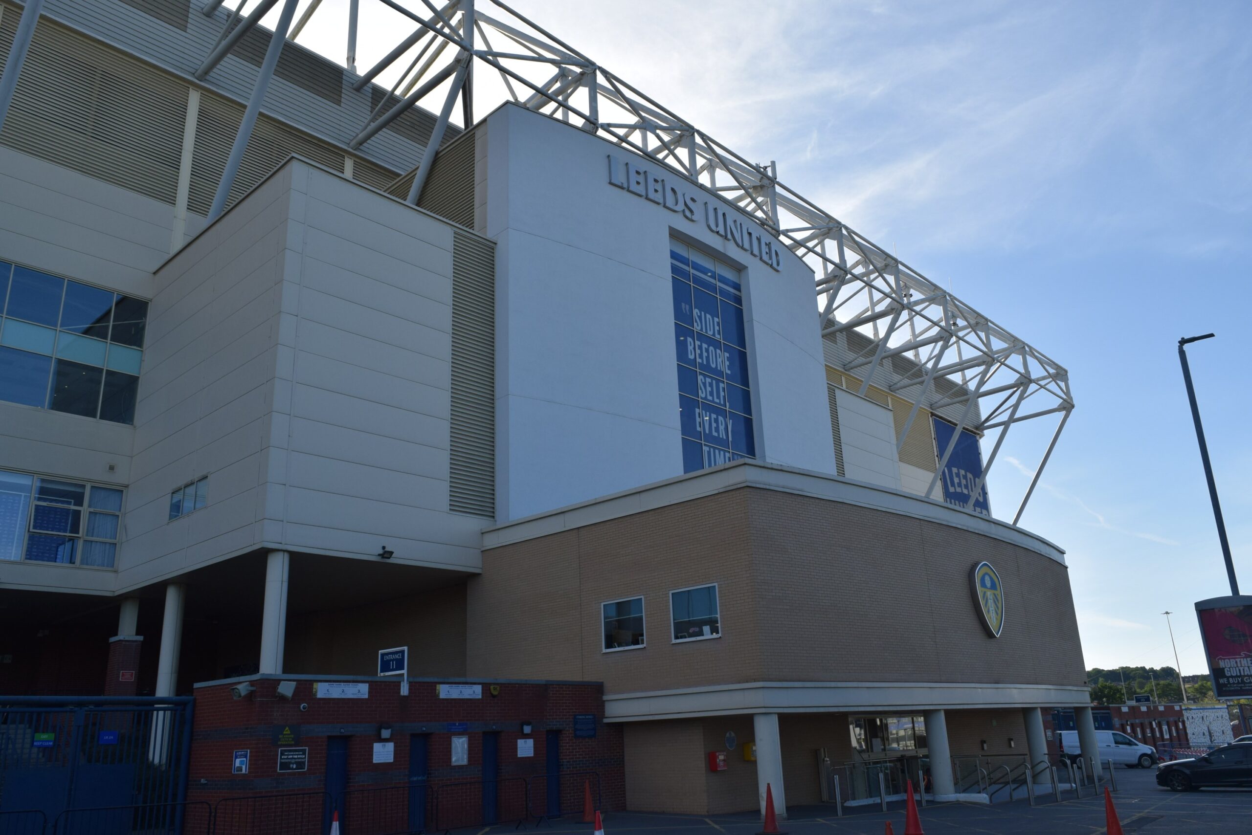 The East Stand at Elland Road, an archive photo with a Man City appeal 2027 report
