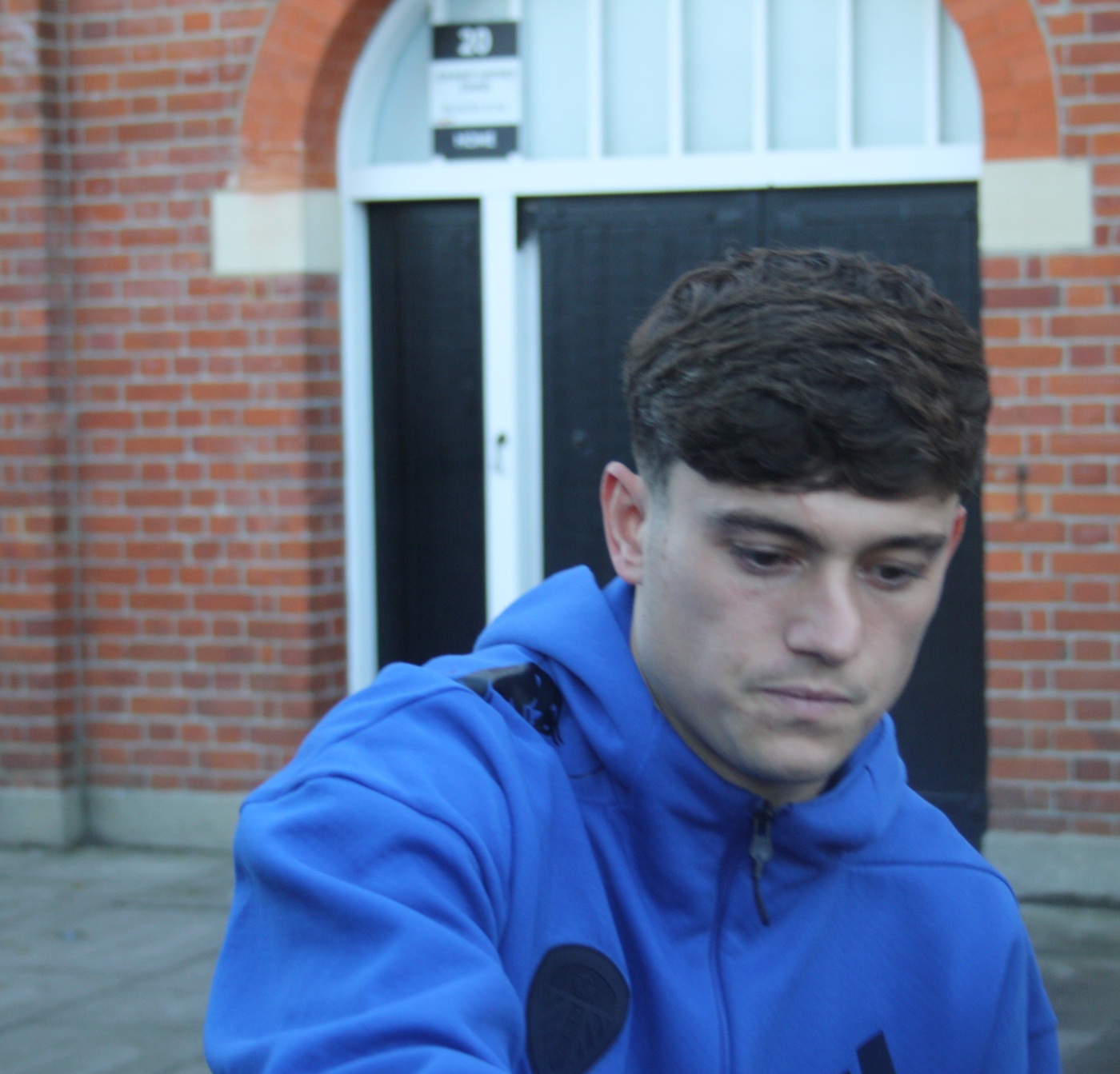 Daniel James at Craven Cottage in September 2025, archive photograph
